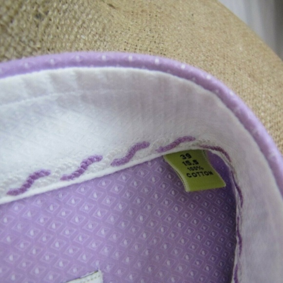 ROBERT GRAHAM 15.5 Shirt Micro Check EU 39 - Picture 6 of 8